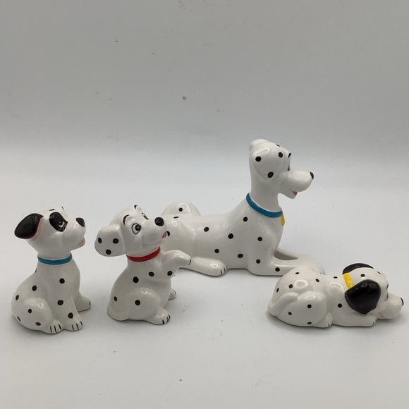 Four Vintage Disney 101 Dalmations Figurines - Picture 2 of 6